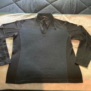 Lightweight blue 2 tone pullover quarter zip x-large as posted gently worn